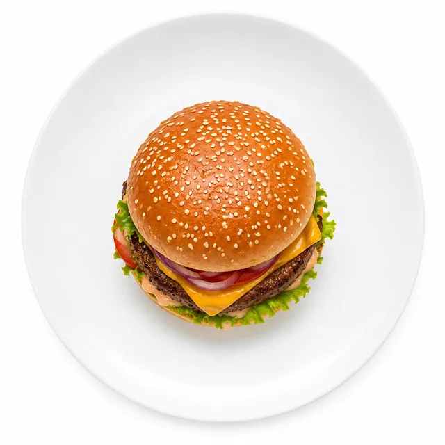 burgermeny-cheeseburger Cheeseburger 200G - Görsel 1